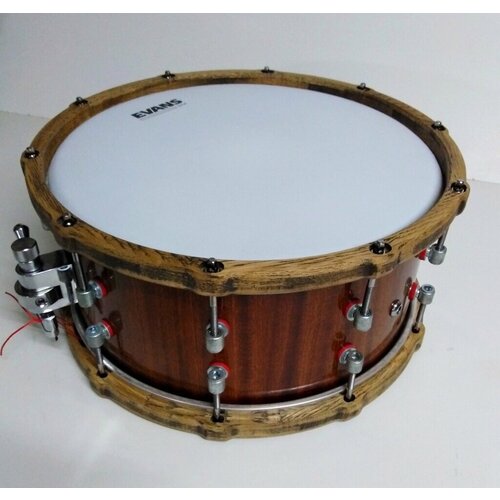1465-10 Малый барабан, сапеле 14х6,5", Мастерская Бехтеревых MBsp-d