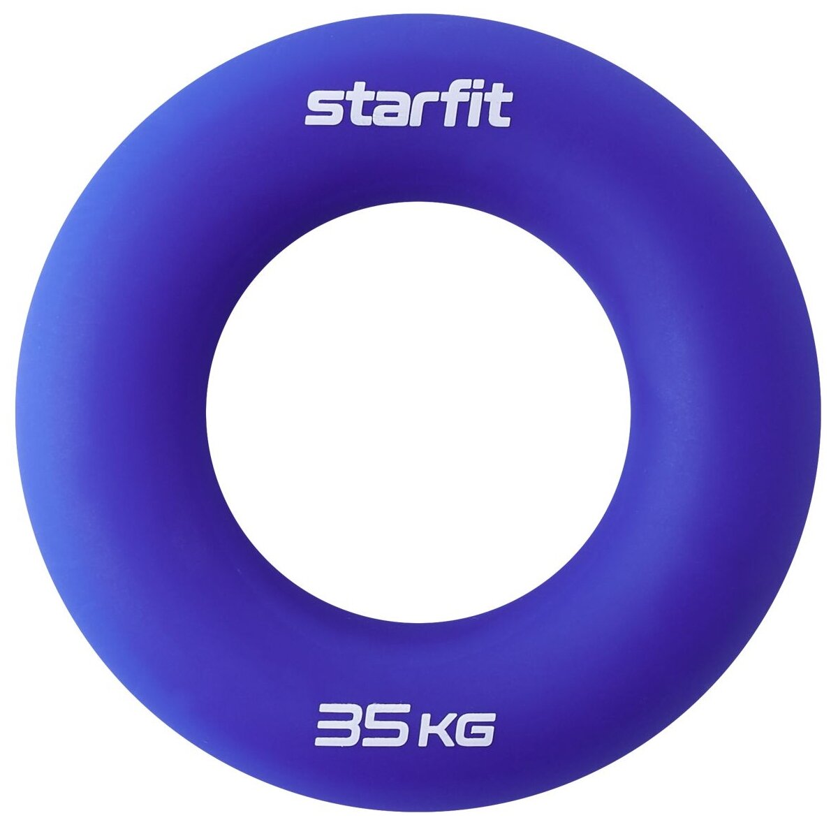 STARFIT Эспандер кистевой ES-404 кольцо, силикогель, d=8,8 см, 35 кг, темно-синий УТ-00019249