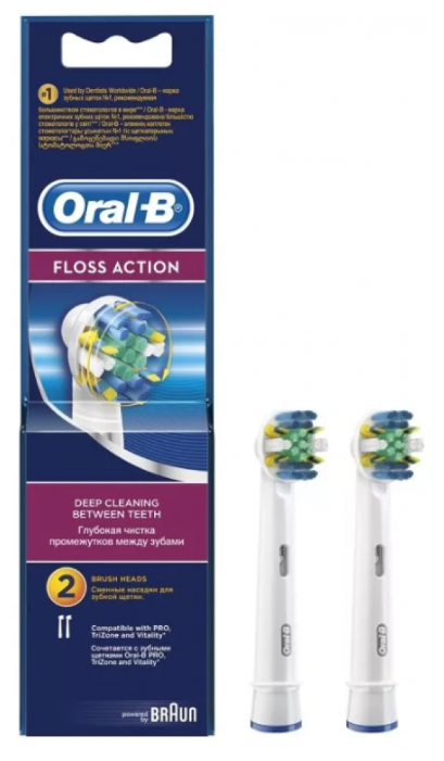 Насадка Oral-B FlossAction для электрической щетки фото 4