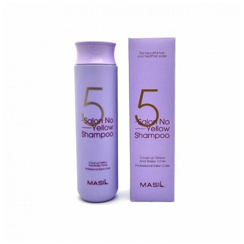 Тонирующий шампунь для осветленных волос MASIL 5 Salon No Yellow Shampoo 300 мл