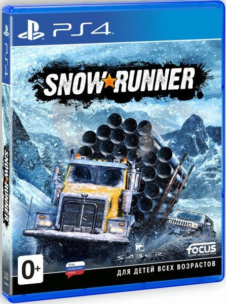 Видеоигра SnowRunner Стандартное издание для PlayStation 4