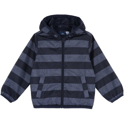 Куртка Chicco, цвет темно-синий, серый, размер 098