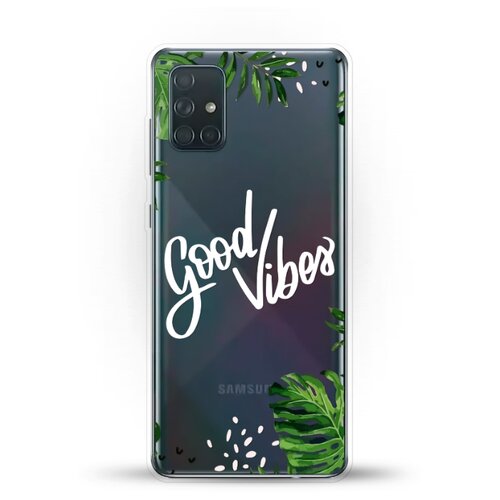 фото Силиконовый чехол good vibes на samsung galaxy a71 andy & paul