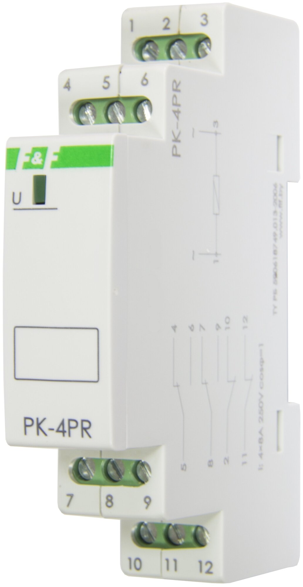 Электромагнитное (промежуточное) реле PK-4PR/UN 220V ЕА06.001.017