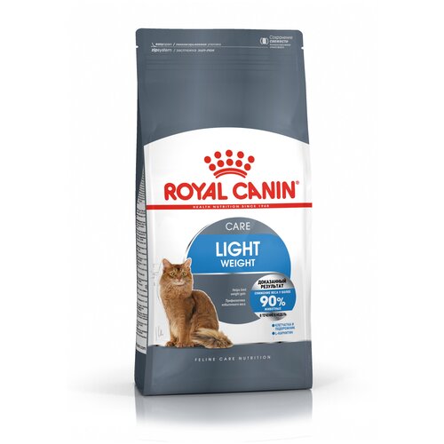 Корм сухой ROYAL CANIN полнорационный для взрослых кошек для профилактики лишнего веса 400 г х 3 шт