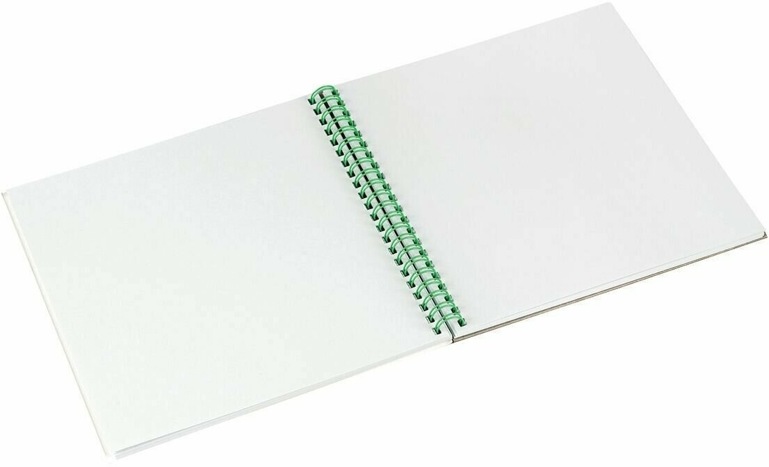 Скетчбук для графики и эскизов Greenwich Line "Crystal. Emerald Stone" 190*190 мм 40 л 160 г - фото №8