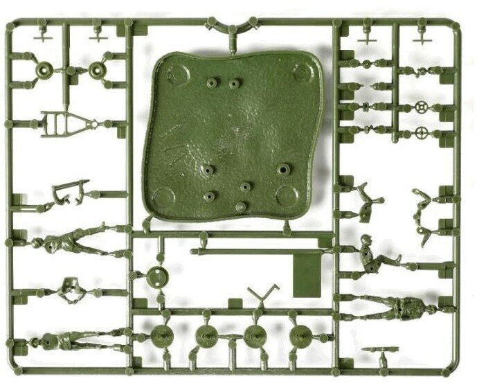Сборная модель Звезда Советское 85-мм зенитное орудие 52-К, 1/72 6148 - фотография № 6