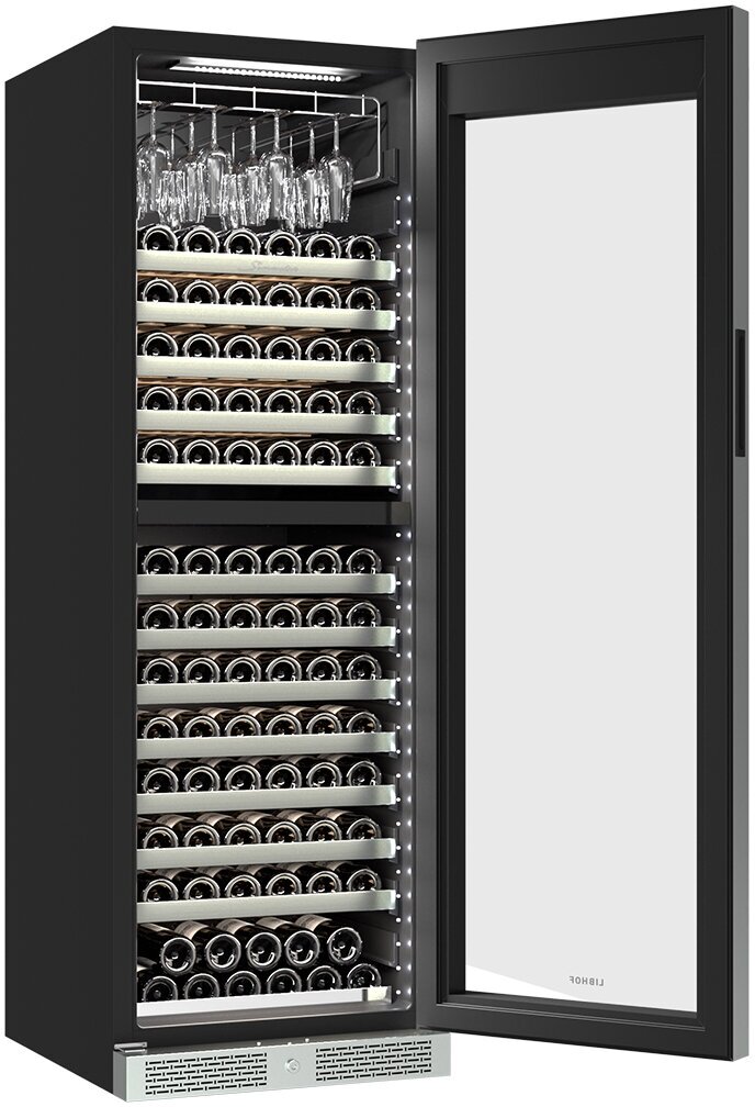 Винный шкаф Libhof SQD-165 black - фотография № 7