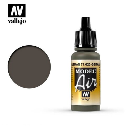 Краска a71020: Green Brown 17ml