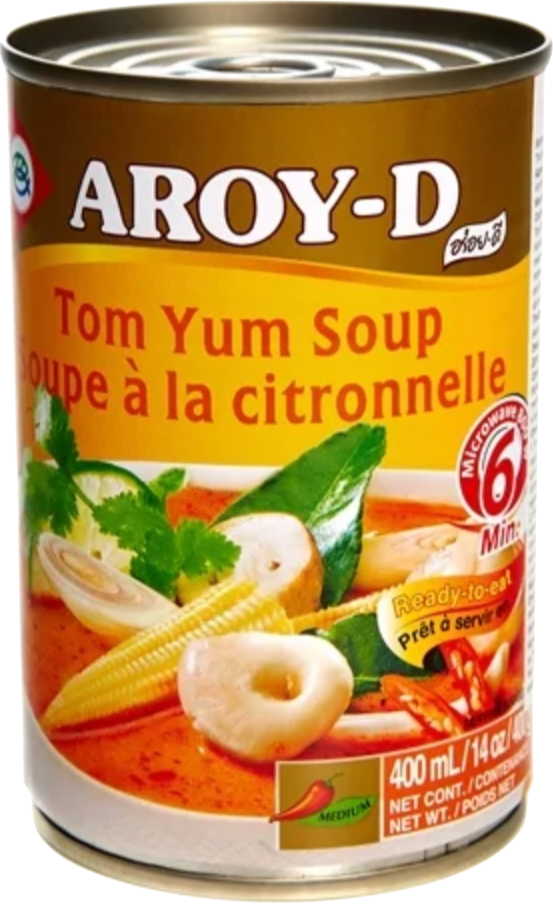 Суп Том Ям Aroy-D жестяная банка 400 г