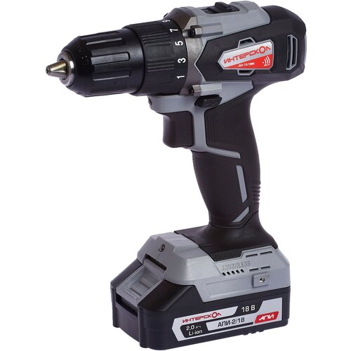 Дрель-шуруповерт ИНТЕРСКОЛ ДА-1318ВК 45 подарок 5752270 1199900₽