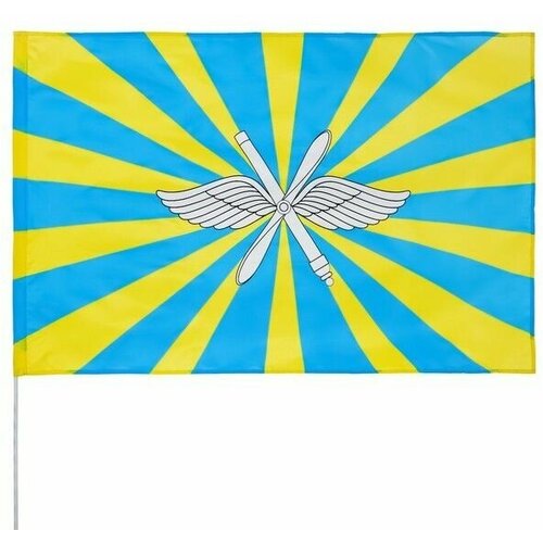 Флаг ВВС, 90х150 см, полиэфирный шёлк