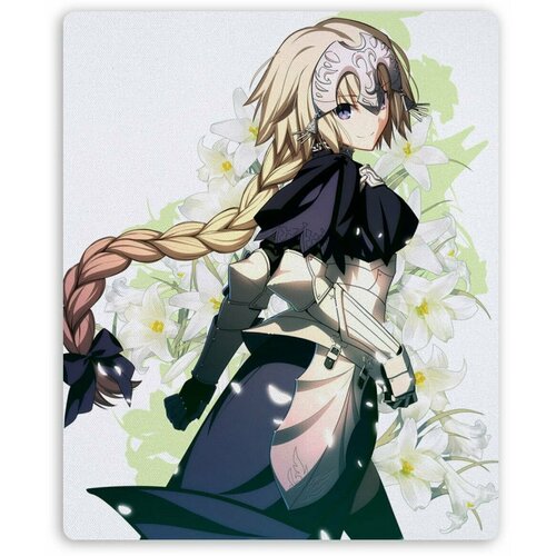 fate grand order fgo fate apocrypha jeanne d arc cosplay costumes joan of arc school uniform costume for halloween in stock Коврик для мышки прямоугольный Fate/Apocrypha Joan of Arc