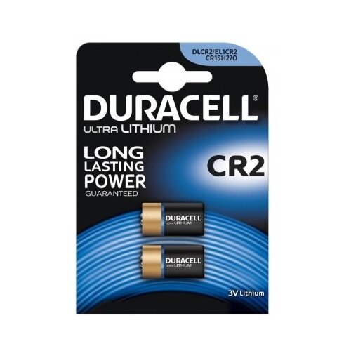 Батарейка Duracell Ultra CR2, в упаковке: 2 шт.