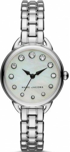 Наручные часы MARC JACOBS Marc Jacobs MJ3510 женские, кварцевые, водонепроницаемые, серебряный