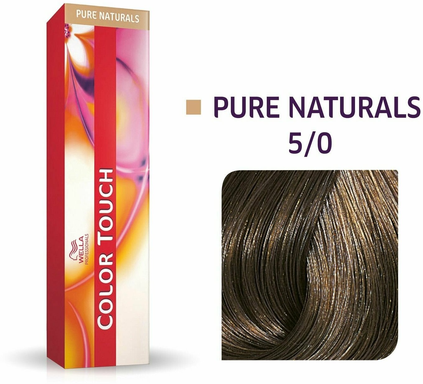 Оттеночная краска для волос Wella Professionals Color Touch 5/0