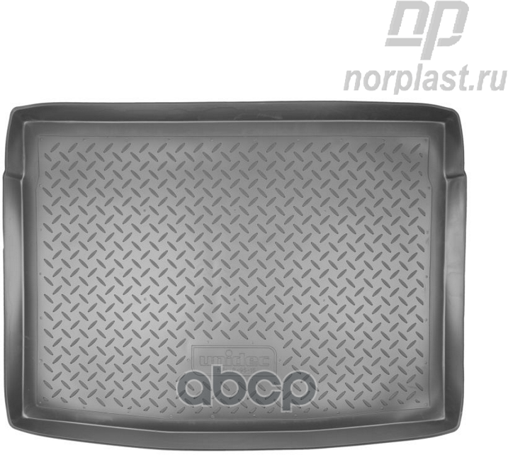 Коврик багажника полиуретан VW Golf V Хэтчбек 2003- черный NPL-P-95-15 NORPLAST