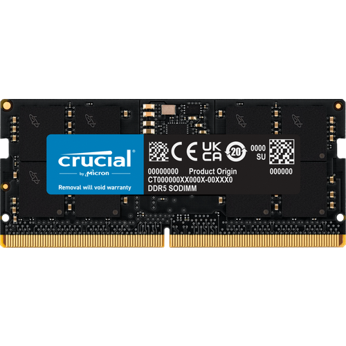 Оперативная память Micron Crucial 16GB DDR5 5600 SODIMM оперативная память micron оперативная память micron mt8lsdt1664ag 133b1 sdram 128mb