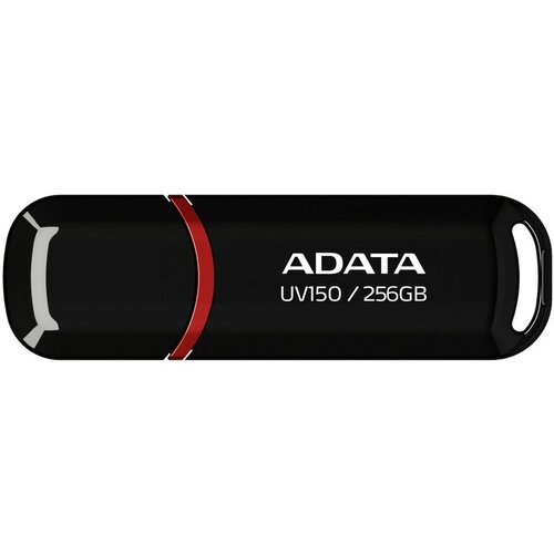 A-Data 256ГБ, USB3.0, черный [auv150-256g-rbk]