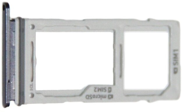Держатель (лоток) SIM карты для Samsung Galaxy S10 Lite (G770F) черный