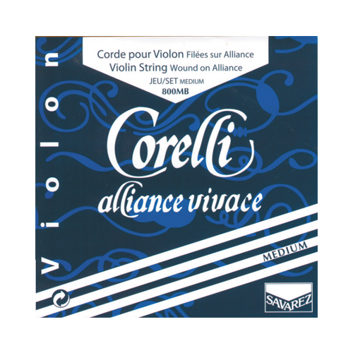Комплект струн для скрипки Corelli Alliance Vivace 800MB комплект струн для альта corelli alliance vivace 830f