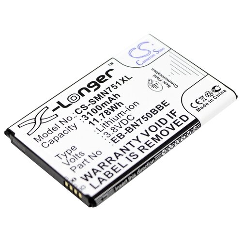фото Аккумулятор для samsung note 3 neo (eb-bn750bbc) (nfc) (3100 mah) (cameron sino) (cs-smn751xl)