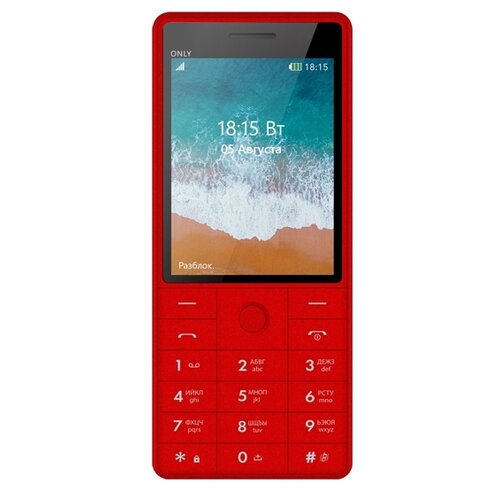 фото Телефон bq 2815 only, красный