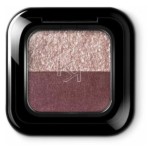 KIKO MILANO Двойные тени для век Bright Duo Eyeshadow (10 Golden Mauve / Burgundy)