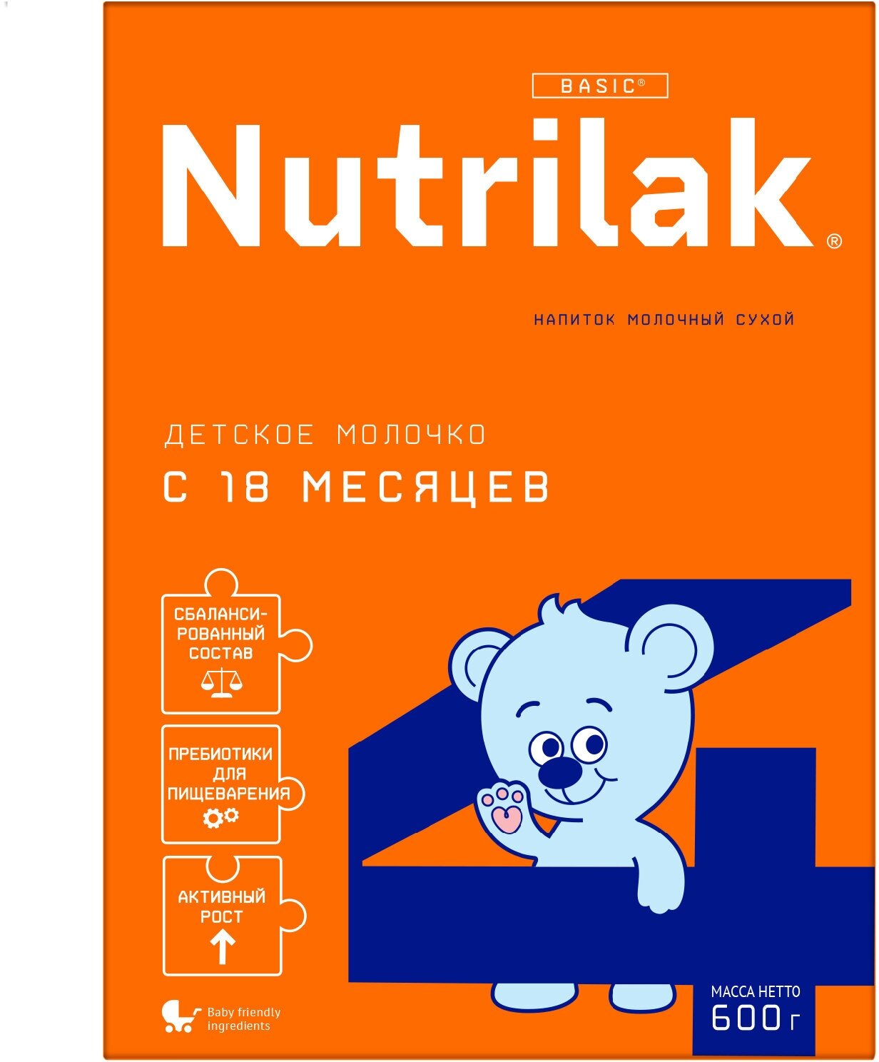 Смесь Nutrilak 4 с 18 месяцев