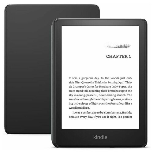 Электронная книга Amazon Kindle PaperWhite 2021 8Gb Black (Kids Edition) + Чехол черный