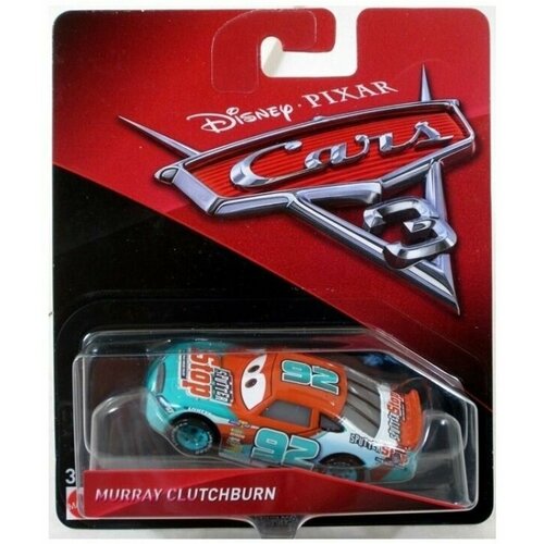 Машинка коллекционная DISNEY PIXAR Cars Mattel Герои мультфильмов Тачки MURRAY CLUTCHBURN DXV29/DXV69 машинка коллекционная disney pixar cars mattel герои мультфильмов тачки red meeker dxv29 dxv67