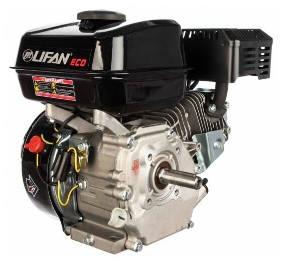 Бензиновый двигатель LIFAN 170F ECO D19 (7 л.с., горизонтальный вал, 19мм, шпонка)00-00003131 - фотография № 17