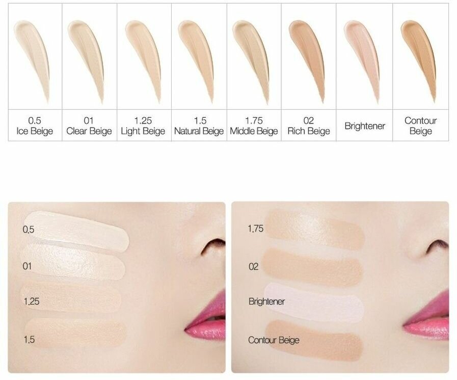      The Saem Cover Perfection Tip Concealer (Green Beige), 6.5 