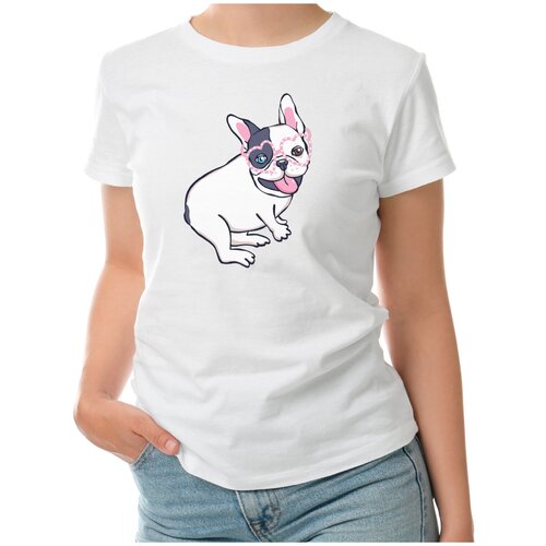 фото Футболка roly, размер m, белый