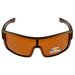 Солнцезащитные очки Premier fishing, оправа: пластик, спортивные, поляризационные, коричневый