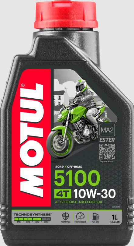 Масло Motul 5100 4t 10w30 4t 1 л Motul 104062