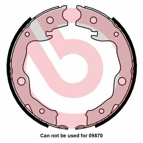 Комплект колодкок стояночного тормоза Brembo S83568 для Toyota RAV 4 III