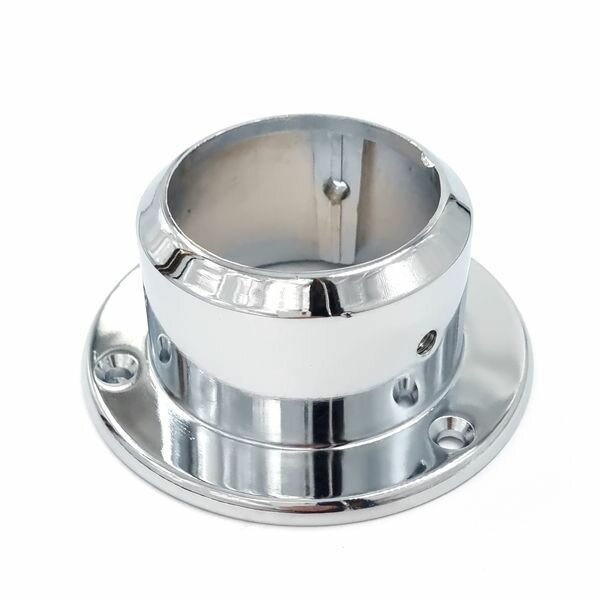 фото Держатель нижний, высокий, h40мм, для трубы D50, барной системы, хром