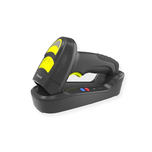 Сканер штрих-кодов/ HR42 Halibut, 2D CMOS Bluetooth Handheld Reader Mega Pixel, High Density & DPM (Black and Yellow) with doc