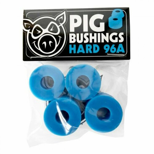 Амортизаторы для скейтборда Pig hard bushings 96a blue