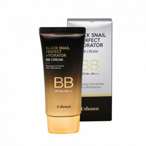 BB      Eshumi Black Snail Perfect Hydrator Bb Cream Spf 50+ Pa+++, 50