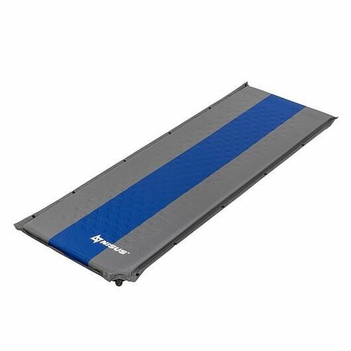 Коврик самонадувающийся 190x65x5 серый/голубой (N-005-GB) NISUS