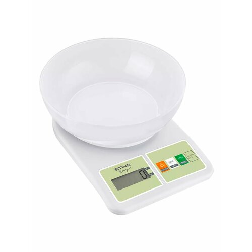 Весы кухонные STINGRAY ST-SC5109A белыйзеленый 542₽
