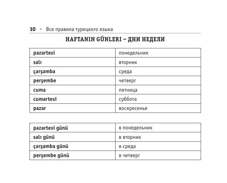 Все правила турецкого языка (Каплан Ахмет) - фото №14