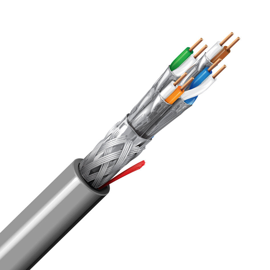 Витая пара BELDEN 10GXE02.08500 Grey, 1 м