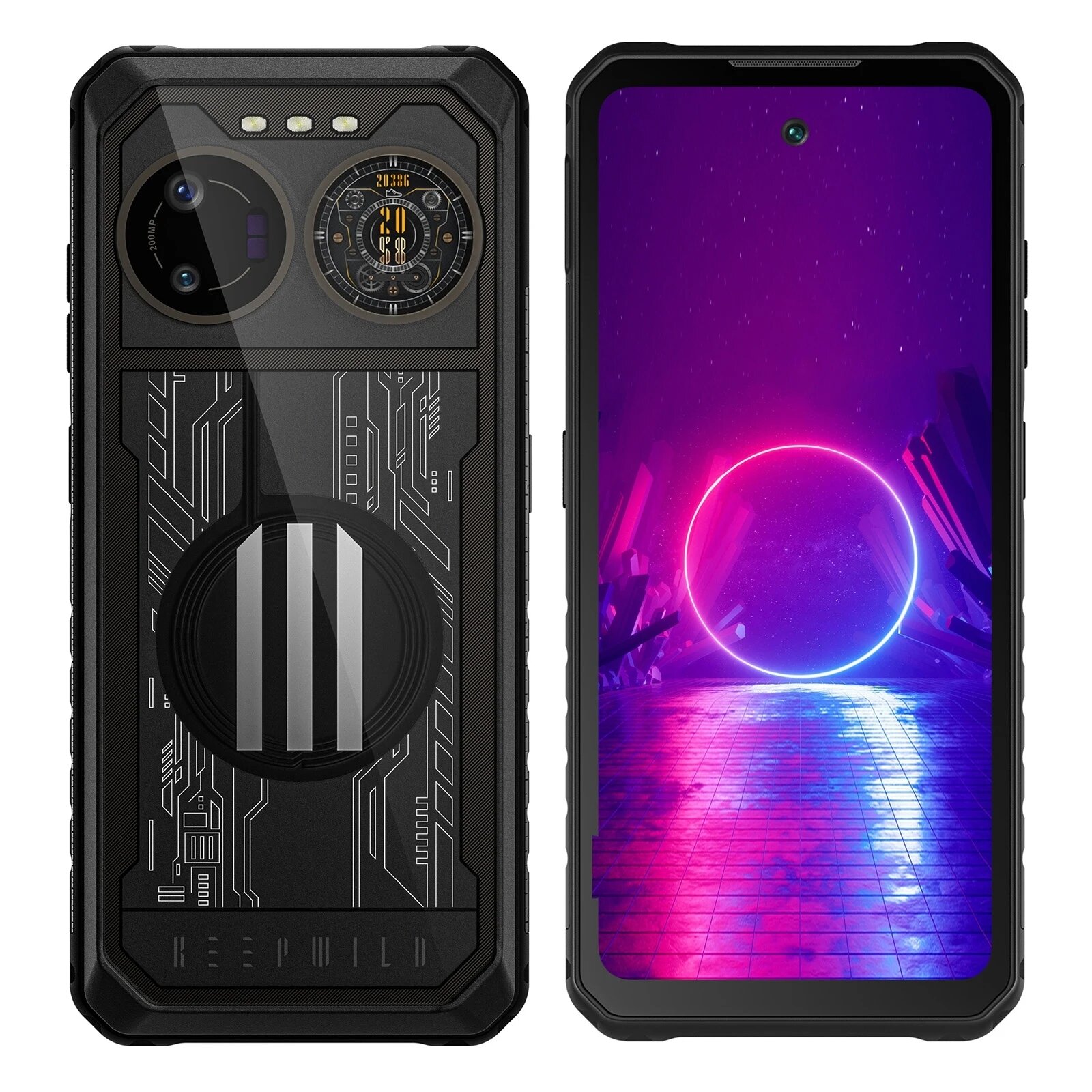 Смартфон IIIF150 B2 Ultra, 256ГБ памяти, 12ГБ ОЗУ, камера 200 МП, экран IPS 2460x1080, черный