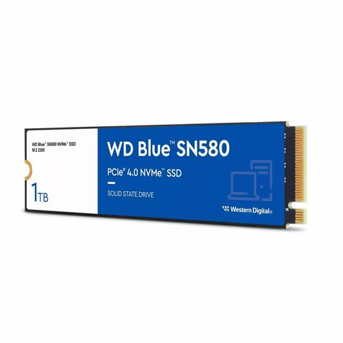 Western Digital SSD диск 1ТБ M2 Western Digital Blue SN580 WDS100T3B0E PCI-E ret 9462₽
