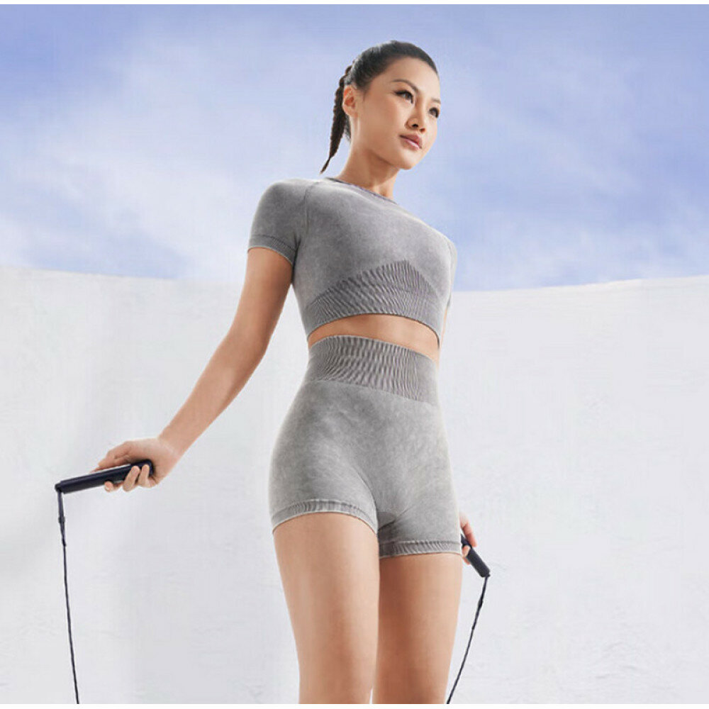 Умная скакалка Xiaomi Mijia Smart Skipping Rope XMSR-P803 синяя, версия CN: процесс тренировки