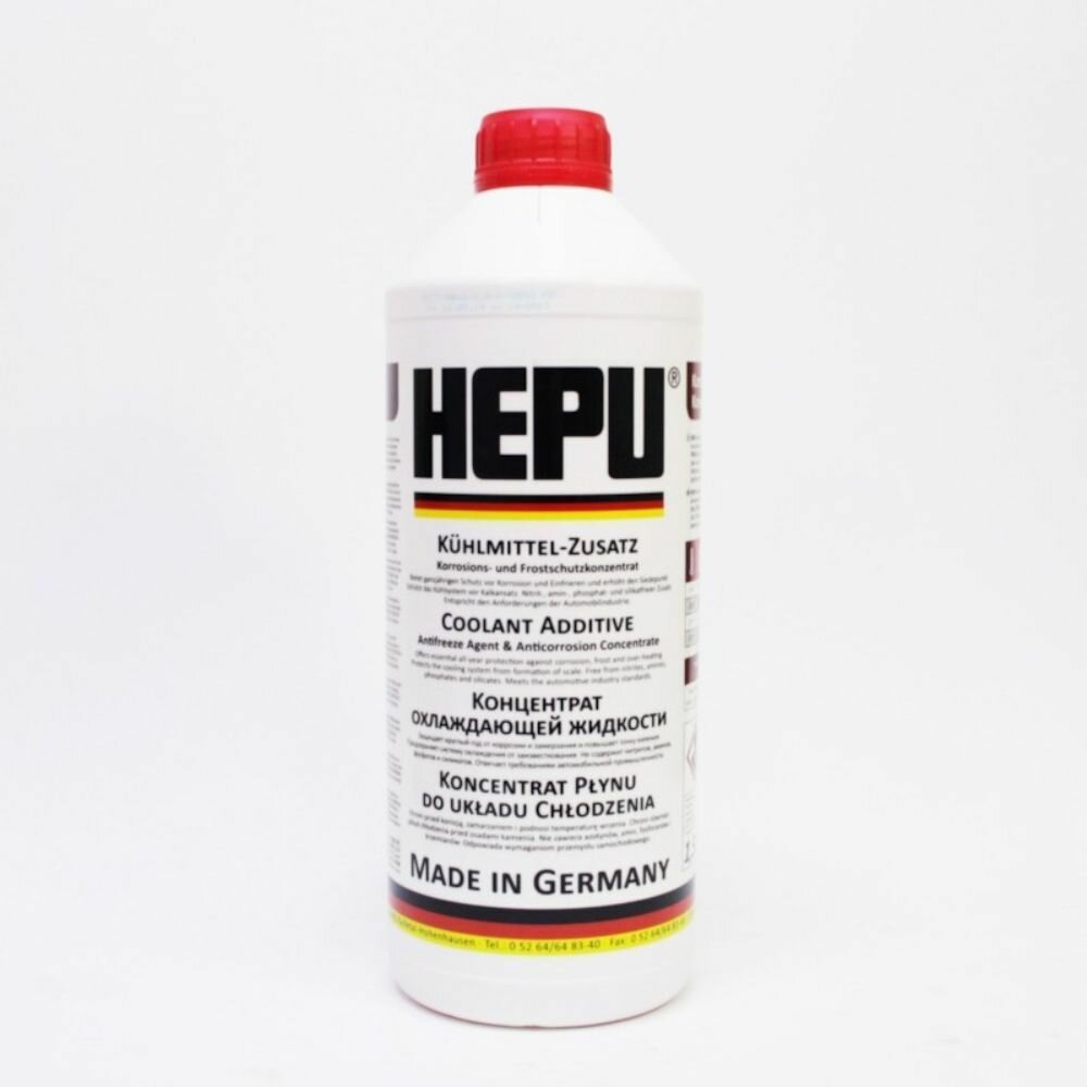 Антифриз Hepu G12 / P900-RM12, 1.5л, красный