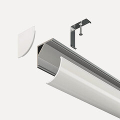 Изображение товара Алюминиевый профиль накладной белый 2 метра Maytoni Technical Led strip ALM008S-2M